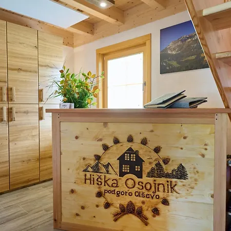 Vikendica Osojnik - Alpine Escape With Wellness Solcava